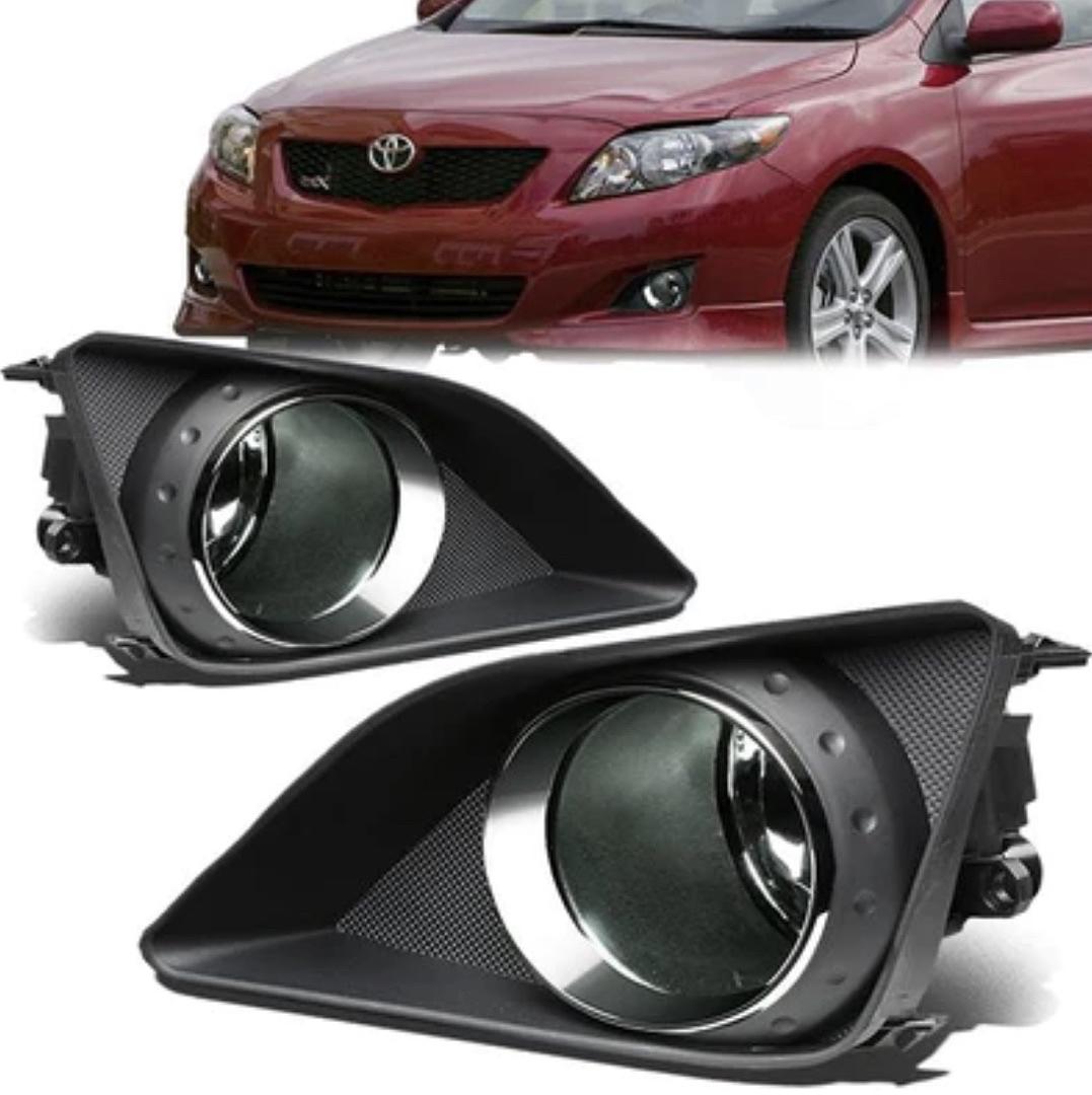 . Toyota Corolla 4door Smoked Fog Lights for 2009 to 2010
