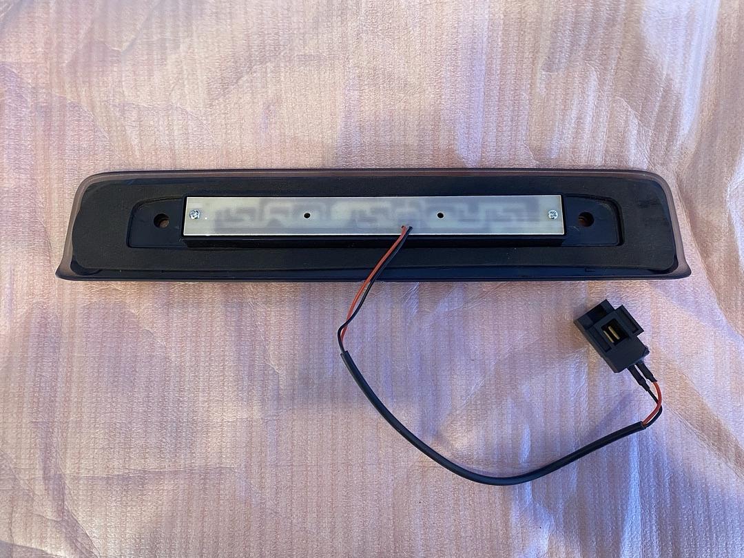 2006 to 2010 Jeep Commander LED 3rd Third Tail Brake Light Black smoked Center Stop Lamp