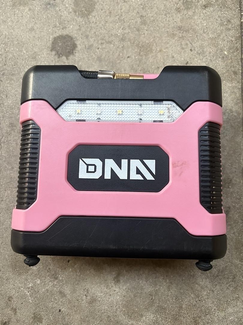 Pink 12V DC Digital Tire Inflator Portable Air Compressor with Pressure Gauge for Cars, Bicycles, Motorcycles,Balls