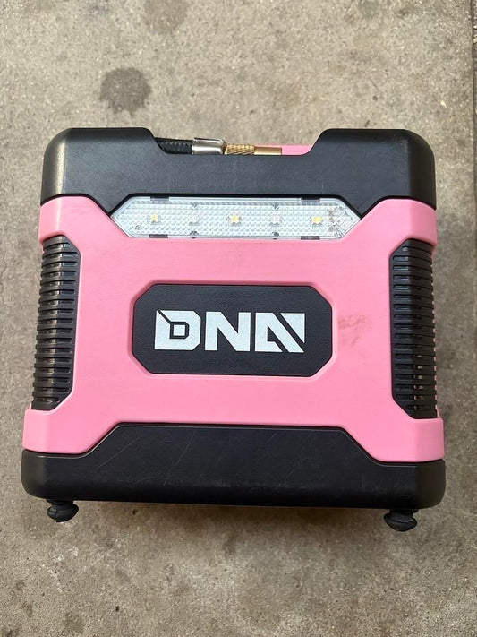 Pink 12V DC Digital Tire Inflator Portable Air Compressor with Pressure Gauge for Cars, Bicycles, Motorcycles,Balls