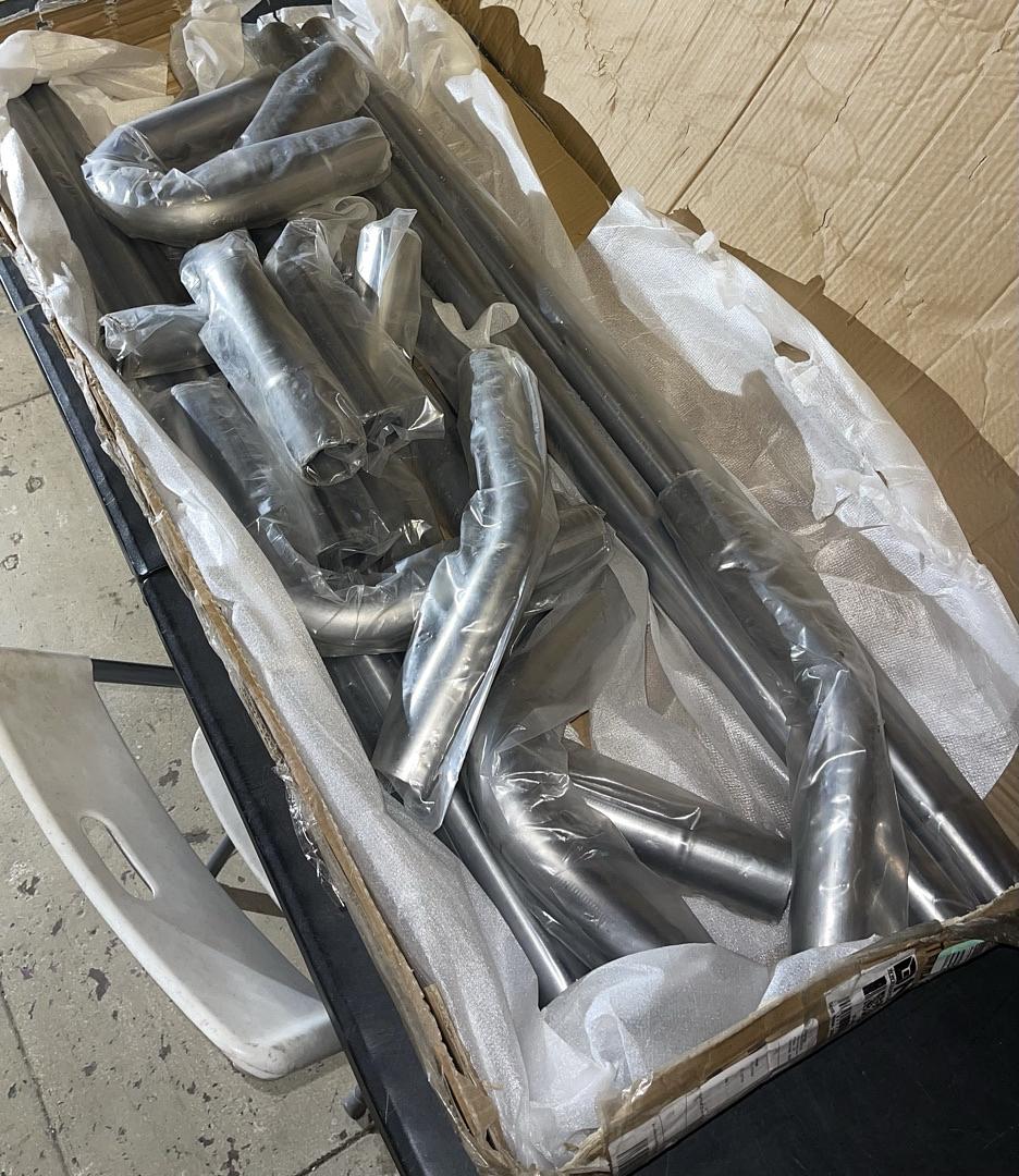 Ob Ztl-20RAW 16 piece 2 inch Universal Exhaust Pipes Pipas Tubos Escape Universal