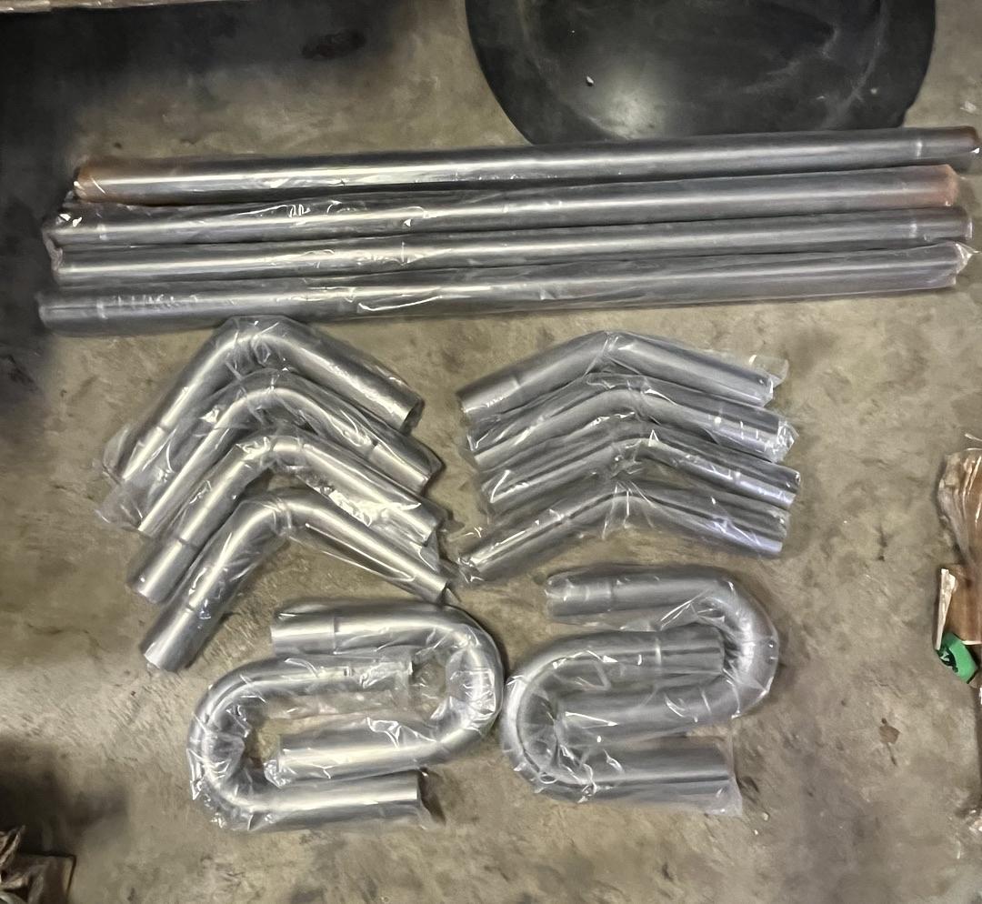 Ob Ztl-20RAW 16 piece 2 inch Universal Exhaust Pipes Pipas Tubos Escape Universal
