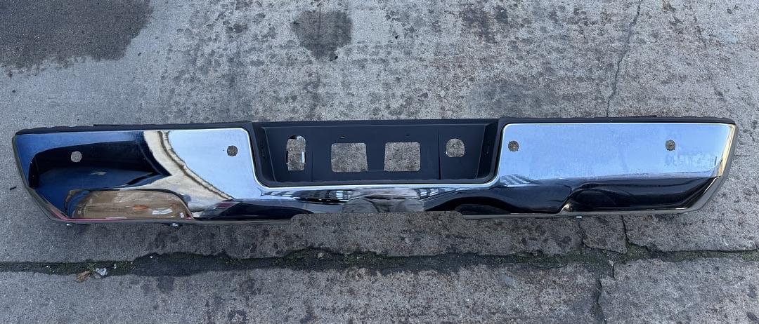 Rear Step Bumper w/ Parking Sensor Holes 14-18 Chevy Silverado / GMC Sierra 1500