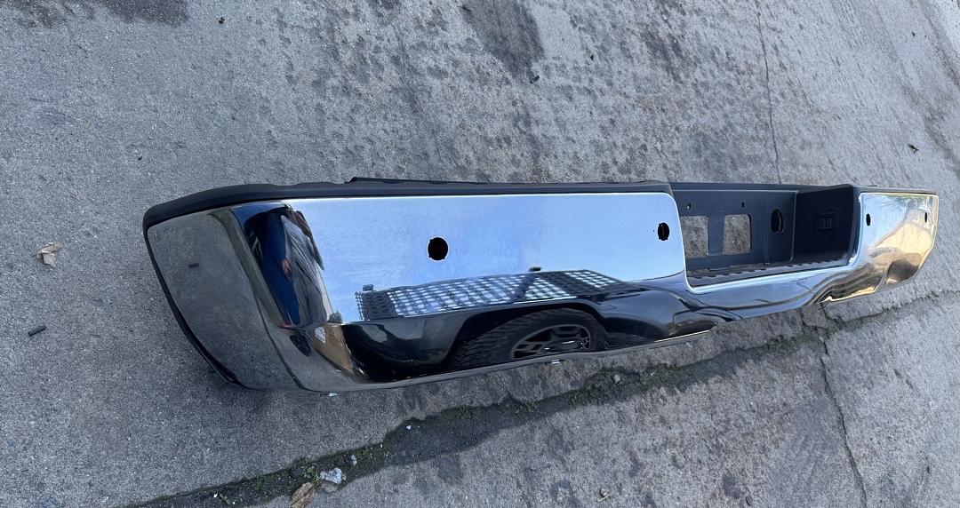 Rear Step Bumper w/ Parking Sensor Holes 14-18 Chevy Silverado / GMC Sierra 1500