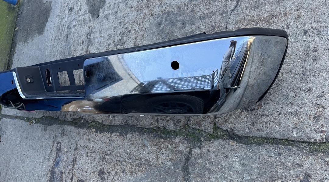 Rear Step Bumper w/ Parking Sensor Holes 14-18 Chevy Silverado / GMC Sierra 1500