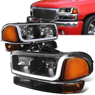 . GMC Sierra / Yukon LED Headlights for 1999 to 2006