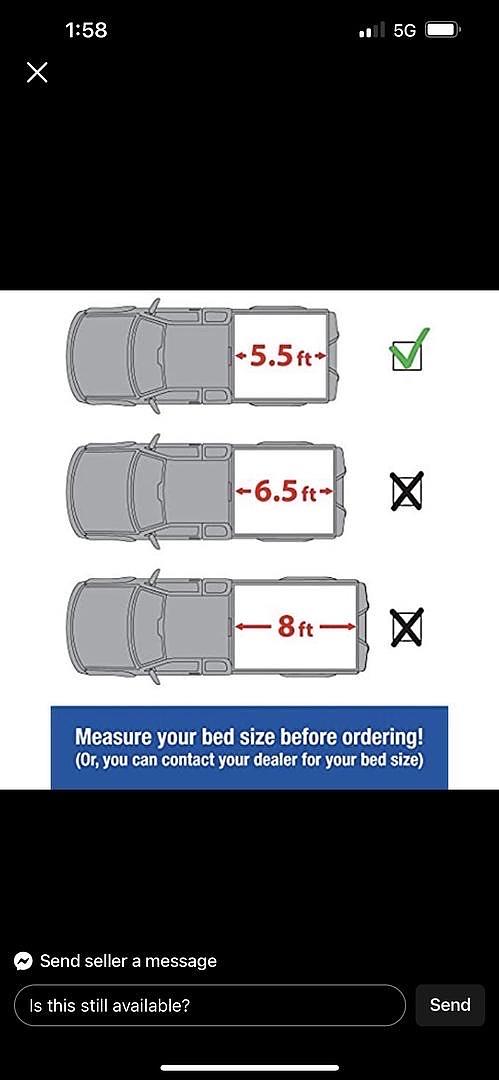 Soft Vinyl Roll-Up Tonneau Cover Replacement For 04-18 F150 5.5Ft Fleetside Bed 67‚Äù L 70‚Äù W