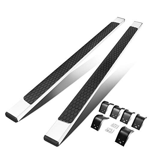 09-18 Dodge Ram Crew Cab Pair Stainless Steel Nerf Step bar Running Board Set 5‚Äù chrome