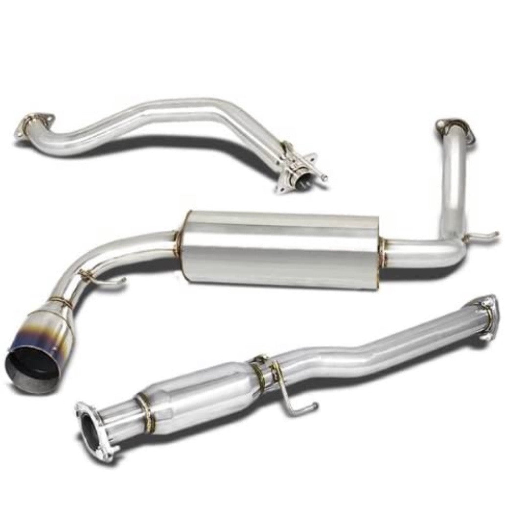 Honda CRX Hatchback 1988-1991 catback exhaust