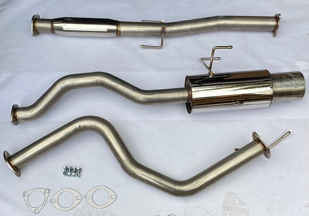 WRAPPED CBE-HC922-NRT 92-00 HONDA Civic coupe / Sedan Stainless Steel Cat back Exhaust System