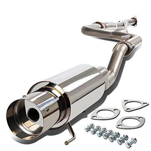 WRAPPED CBE-HC922-NRT 92-00 HONDA Civic coupe / Sedan Stainless Steel Cat back Exhaust System