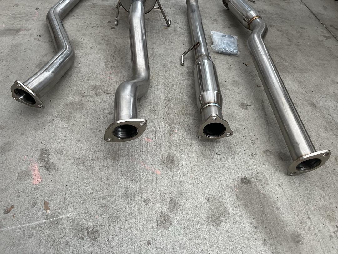 01-05 Honda Civic DX GX LX HX CatBack Exhaust System