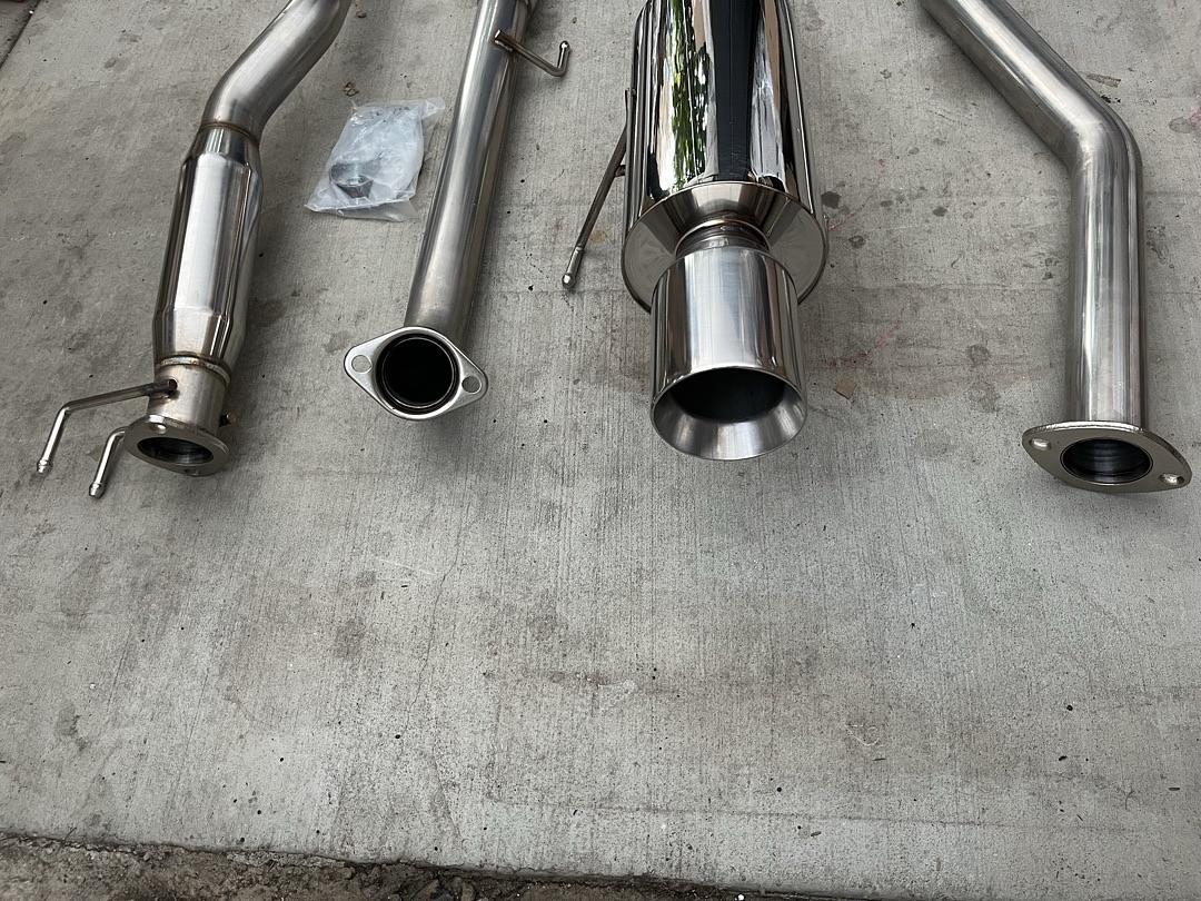 01-05 Honda Civic DX GX LX HX CatBack Exhaust System
