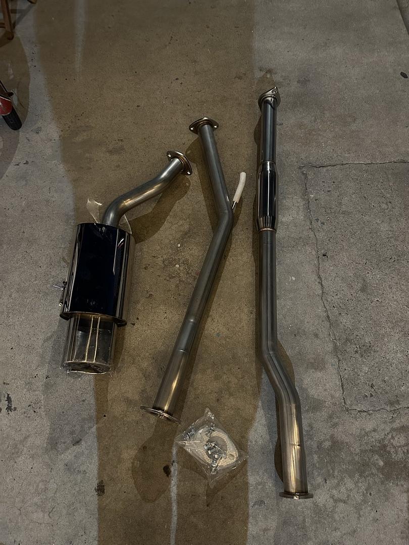 02-06 Nissan Altima 4-Cylinder Stainless Steel Cat Back Exhaust System