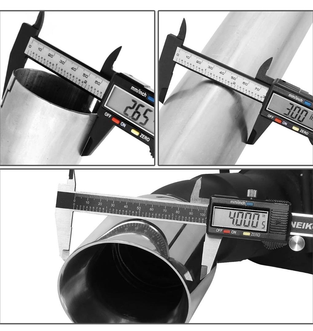 2015-2017 Ford Mustang GT 5.0L 4 Inches Oval Style Muffler Axle-Back Exhaust Systems