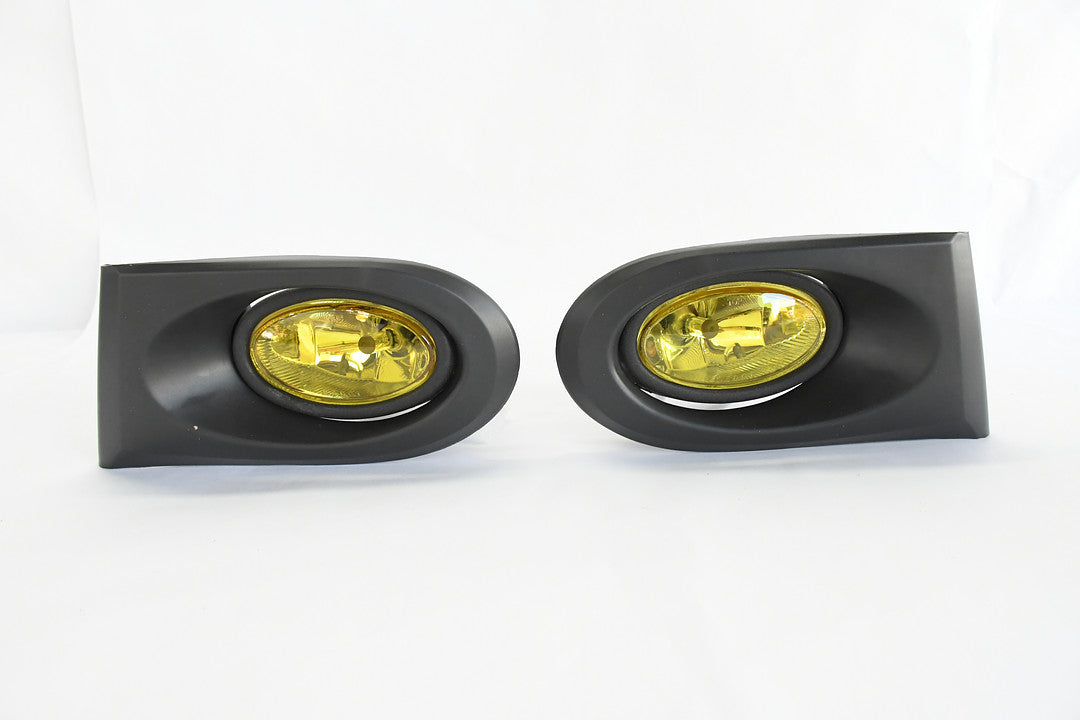 02 03 and 04 Acura RSX Amber Fog light Bezel Luces de Neblina Amarilla