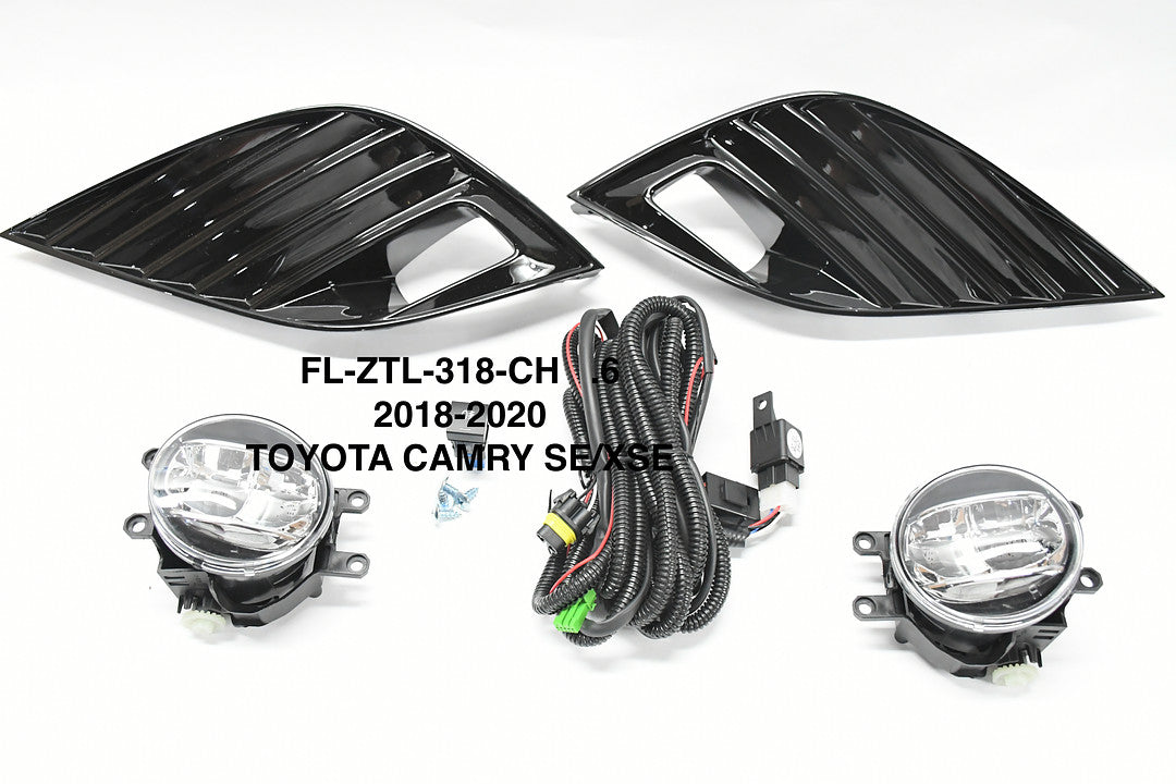 Ob/as is FL-ZTL-318-CH 2018 to 2020 Toyota Camry