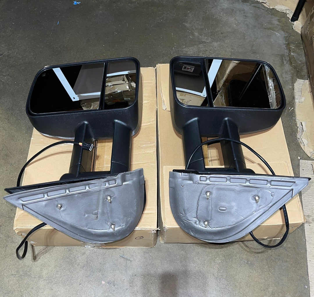Powered adjusted Heat Towing Mirrors for Chevy Silverado / Suburban / Tahoe / Avalanche / GMC Sierra Yukon for 2007 to 2013