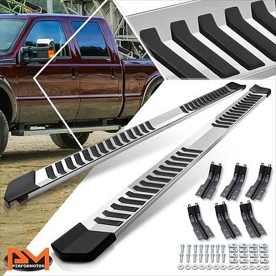 . 6 inch Ford F-250 / F-550 Chrome Crew Cab Running Boards for 1999 to 2016