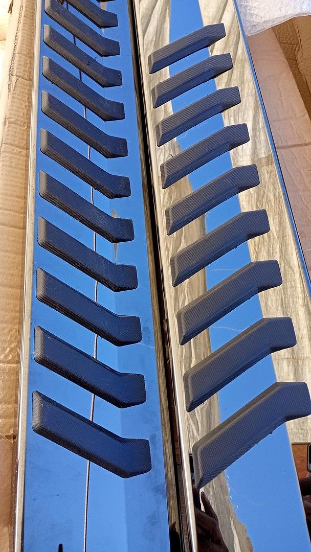2004 to 2014 Ford F150 Extended Cab 6 inch Black Running boards Estribos Side Step