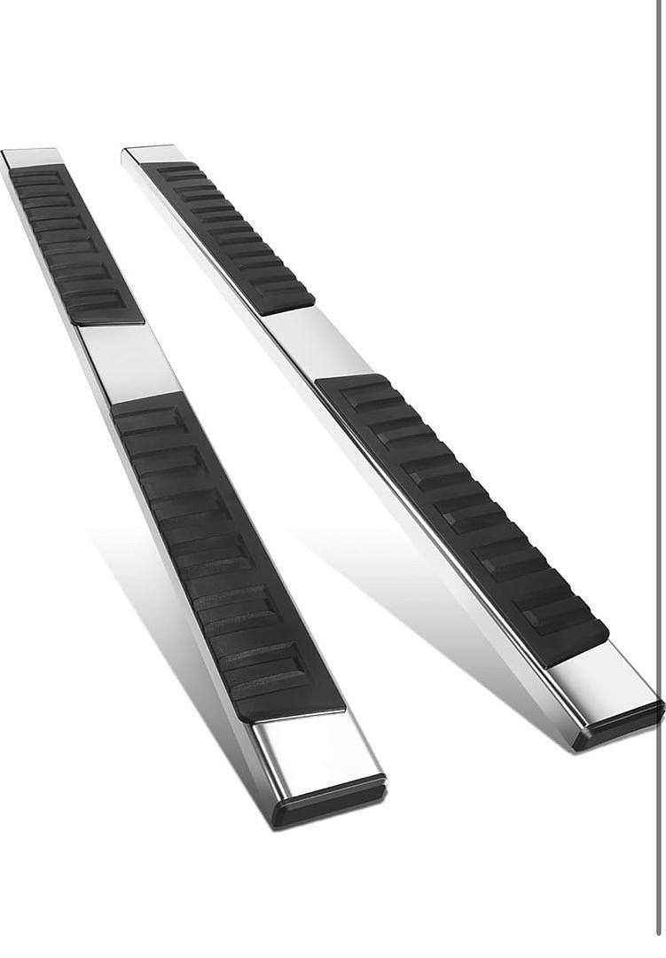 07-18 Chevy Silverado / Gmc Sierra Chrome Crew Cab running boards universal