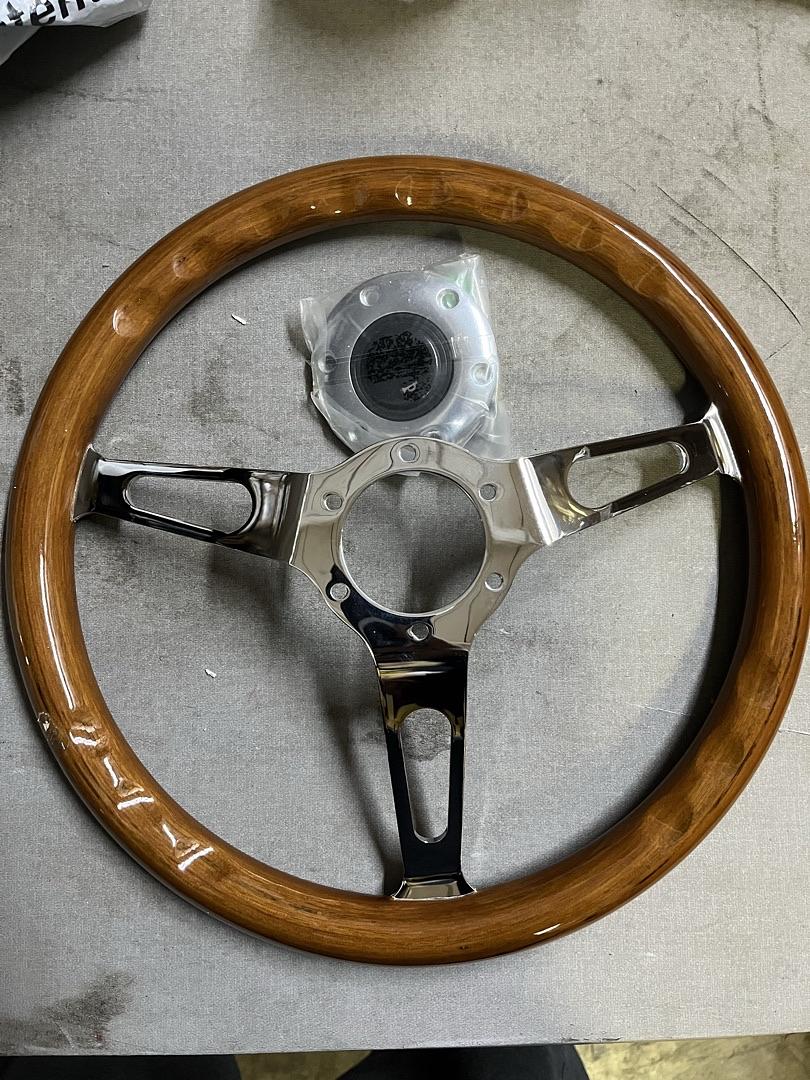 As is universal steering wheel