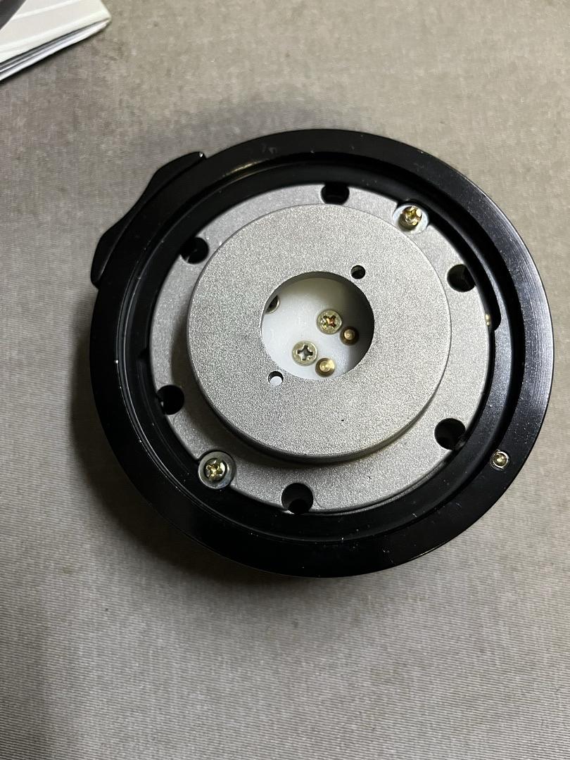 OB NRG-SRK-100CF Universal Steering Wheel Quick Release 1.25 inch Thin Adaptador para Volante Despegue Rapido