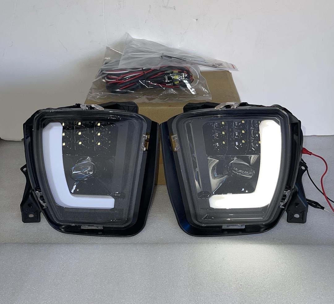 Ob As is Fl-ztl-364-ch. Dodge Ram 1500 LED Projector Fog Lights for 2013 to 2018
