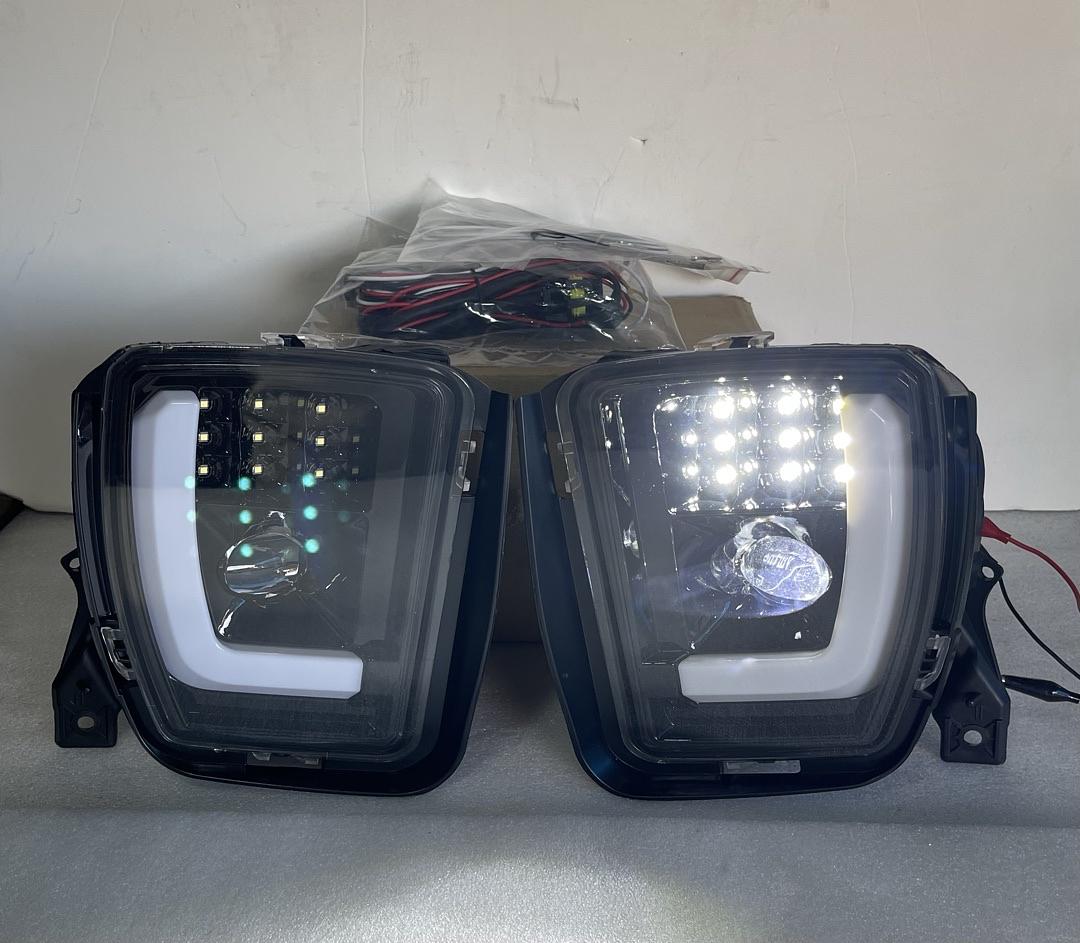 Ob As is Fl-ztl-364-ch. Dodge Ram 1500 LED Projector Fog Lights for 2013 to 2018