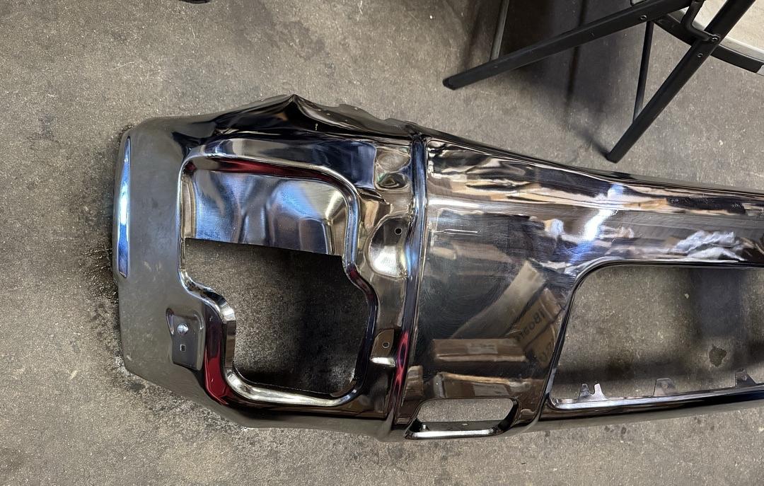 2004 to 2015 Nissan Armada Titan Front Chrome Metal Bumper Defensa Delantera Cromada metal