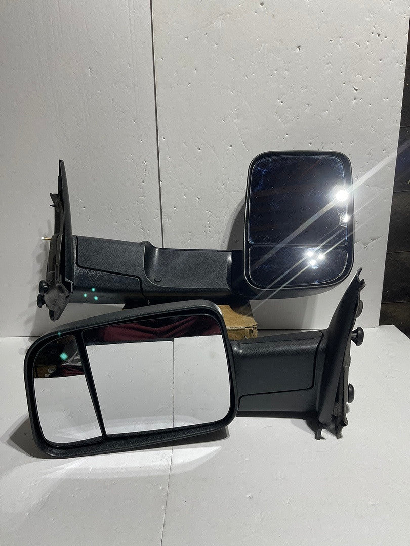 Dodge Ram Manual Towing Mirrors for 2002 to 2008