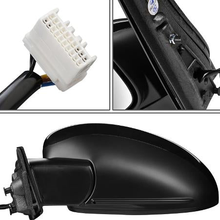 14-17 Honda Odyssey Mirror Driver side Glossy Black