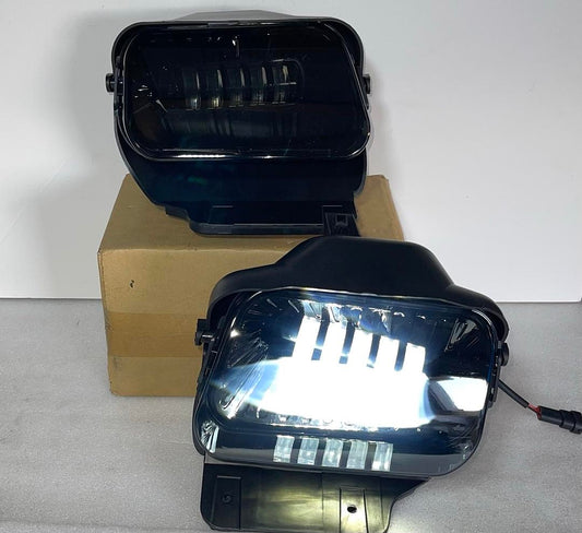 Used Fl-ztl-339-sm Chevy Silverado LED Projector Smoked Fog Lights for 2003 to 2006