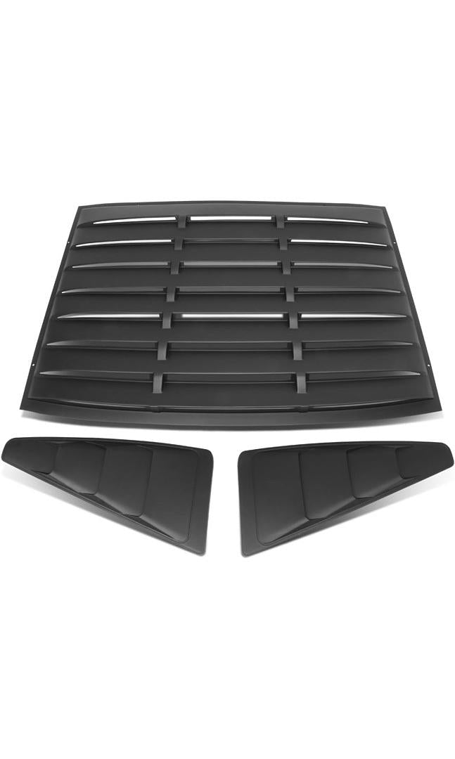 (05-14 Ford Mustang Coupe) Quarter Side Window LouverBlack (Copy)