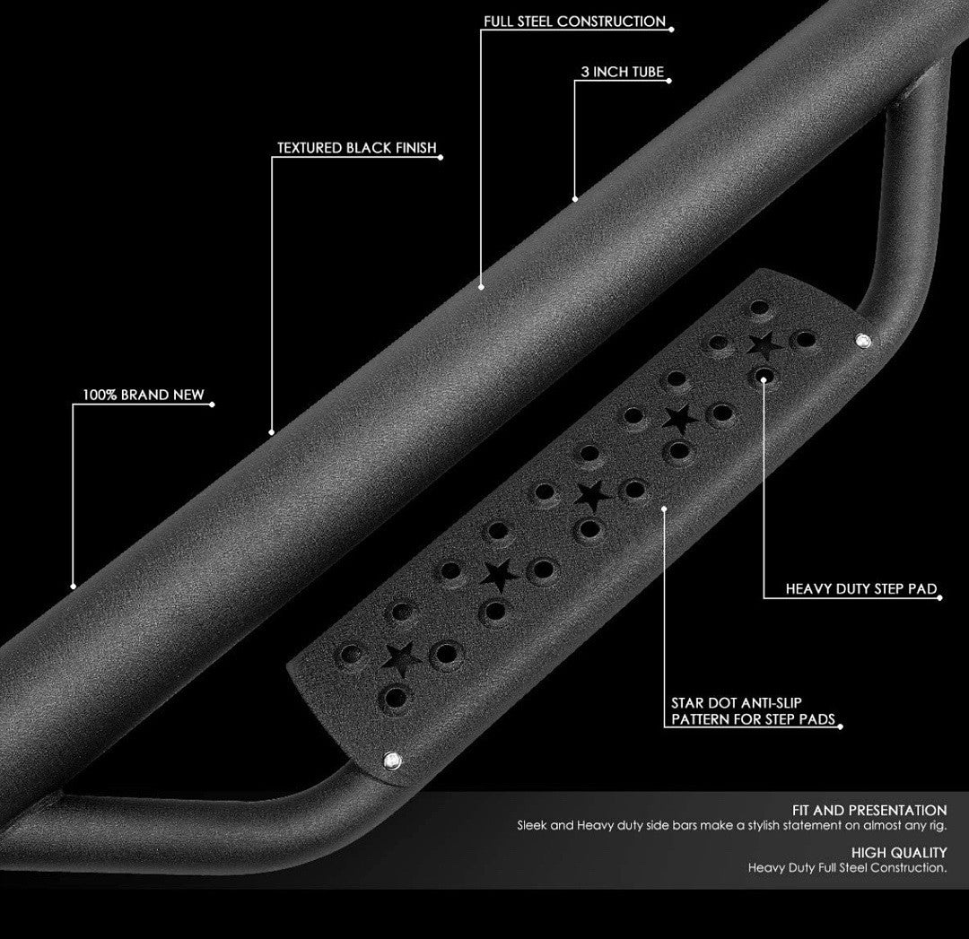 OPEN BOX Stepb-ztl-8231 2007-2017 Jeep Wrangler Unlimited 4-Dr