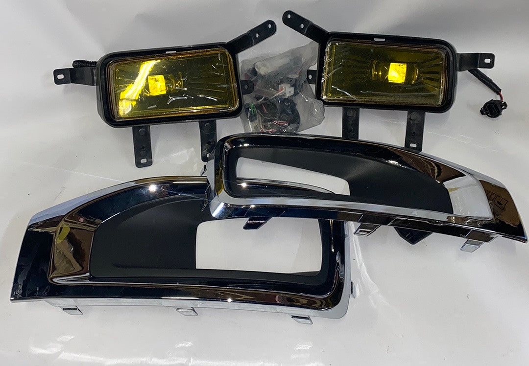 15-18 GMC Yukon /yukon xl 07-08 Escalade 07-13 avalanche 07-15 Silverado amber fog lights luz antiniebla √°mbar