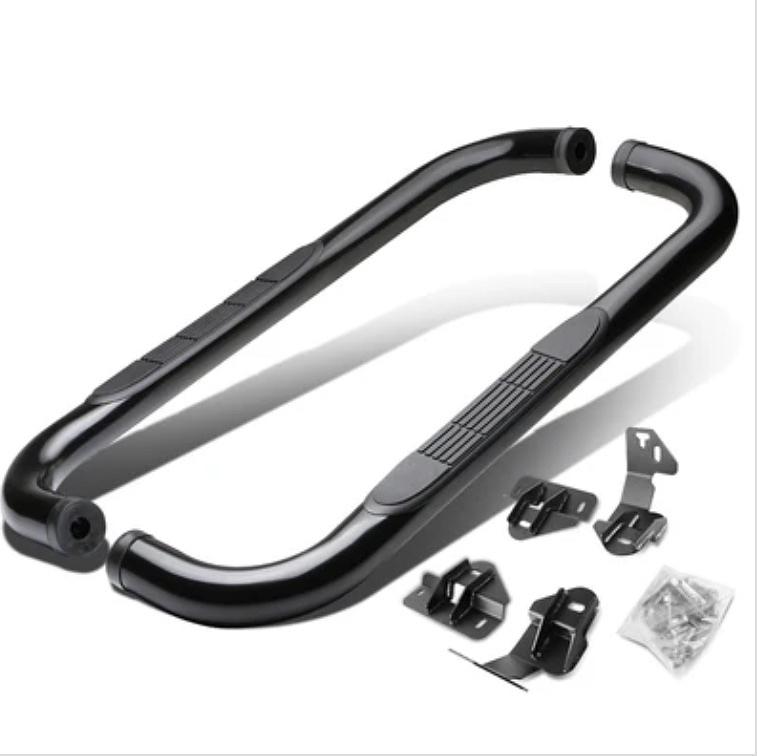 09-14 Ford F-150 Black Tubes Running Boards Single Cab