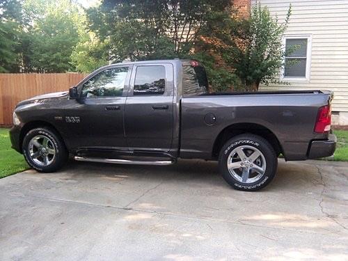 09-18 dodge ram quad cab 3‚Äù bully nerf bars chrome