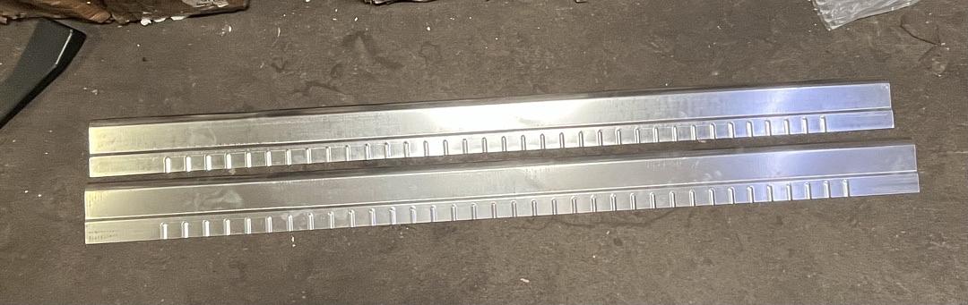 99-06 07 CHEVY SILVERADO GMC SIERRA EXTENDED CAB OUTER SLIP-ON ROCKER PANEL