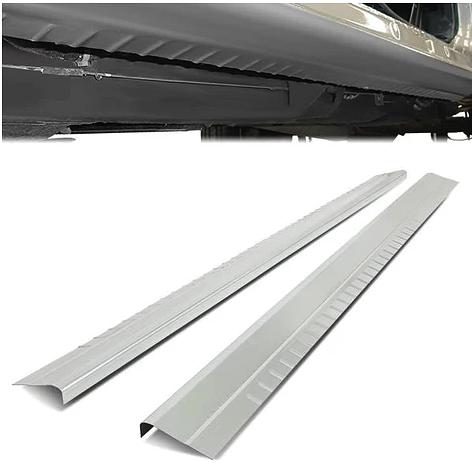99-06 07 CHEVY SILVERADO GMC SIERRA EXTENDED CAB OUTER SLIP-ON ROCKER PANEL