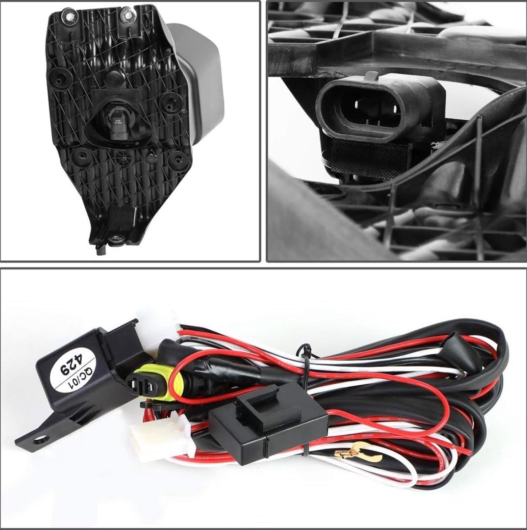 Fog Lights 2011-2016 Ford F-250 F-350 F-450 F-550 SUPER DUTY )