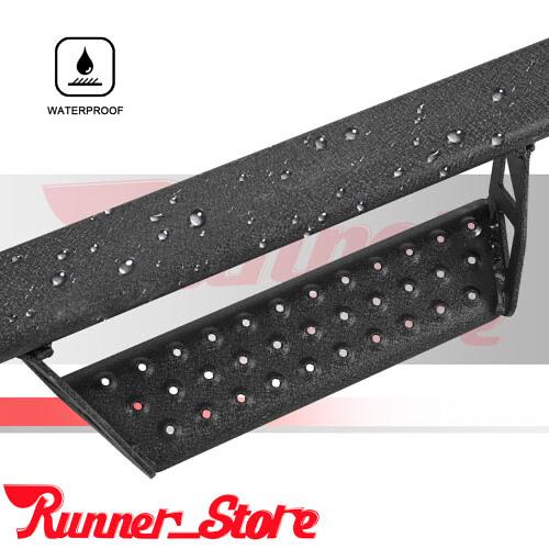 2010 to 2024 Toyota 4Runner Predator Style Nerf Bars Estribos Running Boards Side Step Off Road