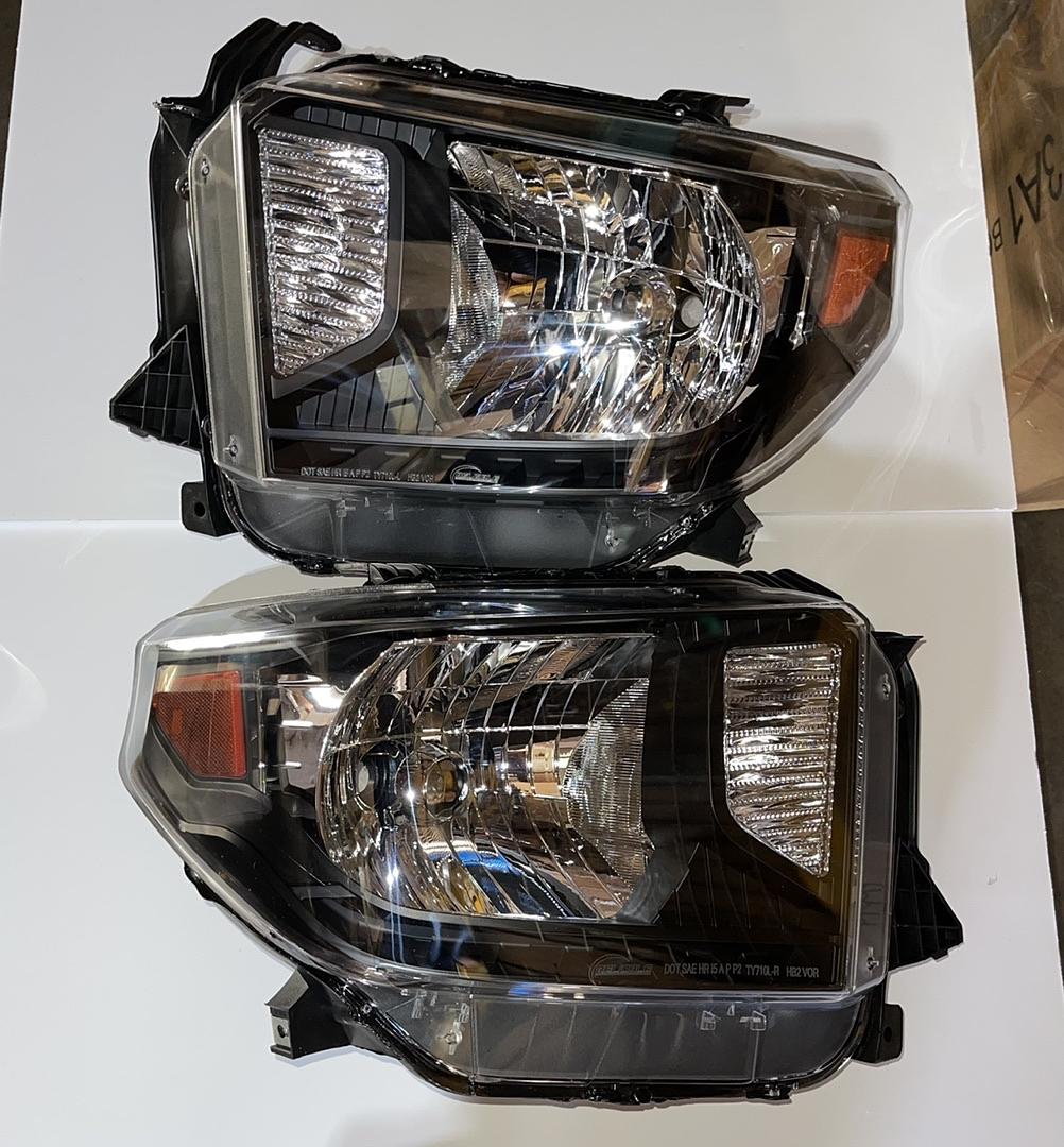 2014 to 2020 Toyota Tundra Headlights Luces Micas Calaveras Faros Focos Luz Light