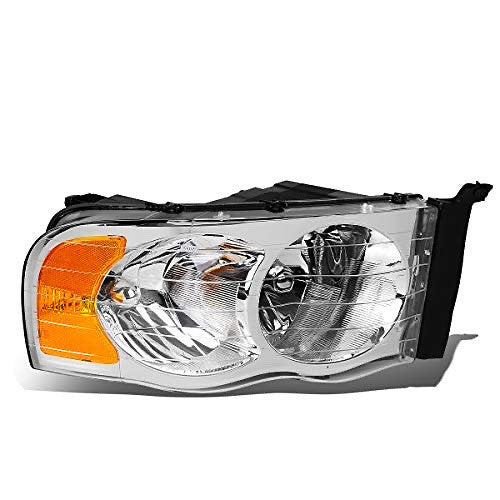 Amazon OEM-HL-0015-R Chrome Factory Style Passenger Side Headlight Replacement For 02-05 Ram