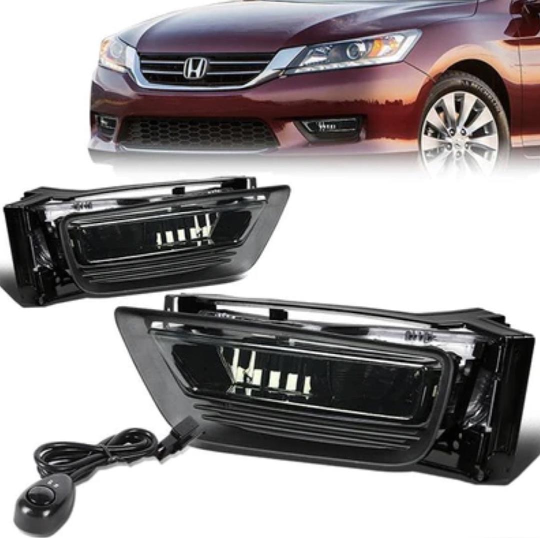 . Honda Accord 4door Sedan Smoked Fog Lights for 2013 to 2015