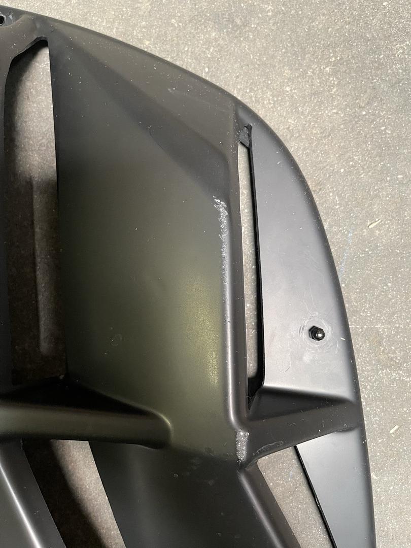 As IS ZTL-Y-0032 09-19 Nissan 370z Coupe Rear Window Matte Vent Louver Style Windshield Sun Shade Cover