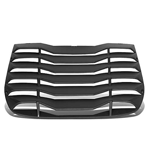 As IS ZTL-Y-0032 09-19 Nissan 370z Coupe Rear Window Matte Vent Louver Style Windshield Sun Shade Cover
