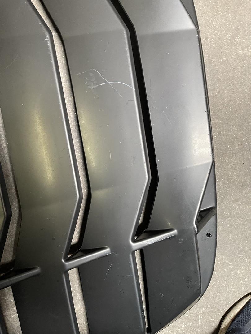 As IS ZTL-Y-0032 09-19 Nissan 370z Coupe Rear Window Matte Vent Louver Style Windshield Sun Shade Cover