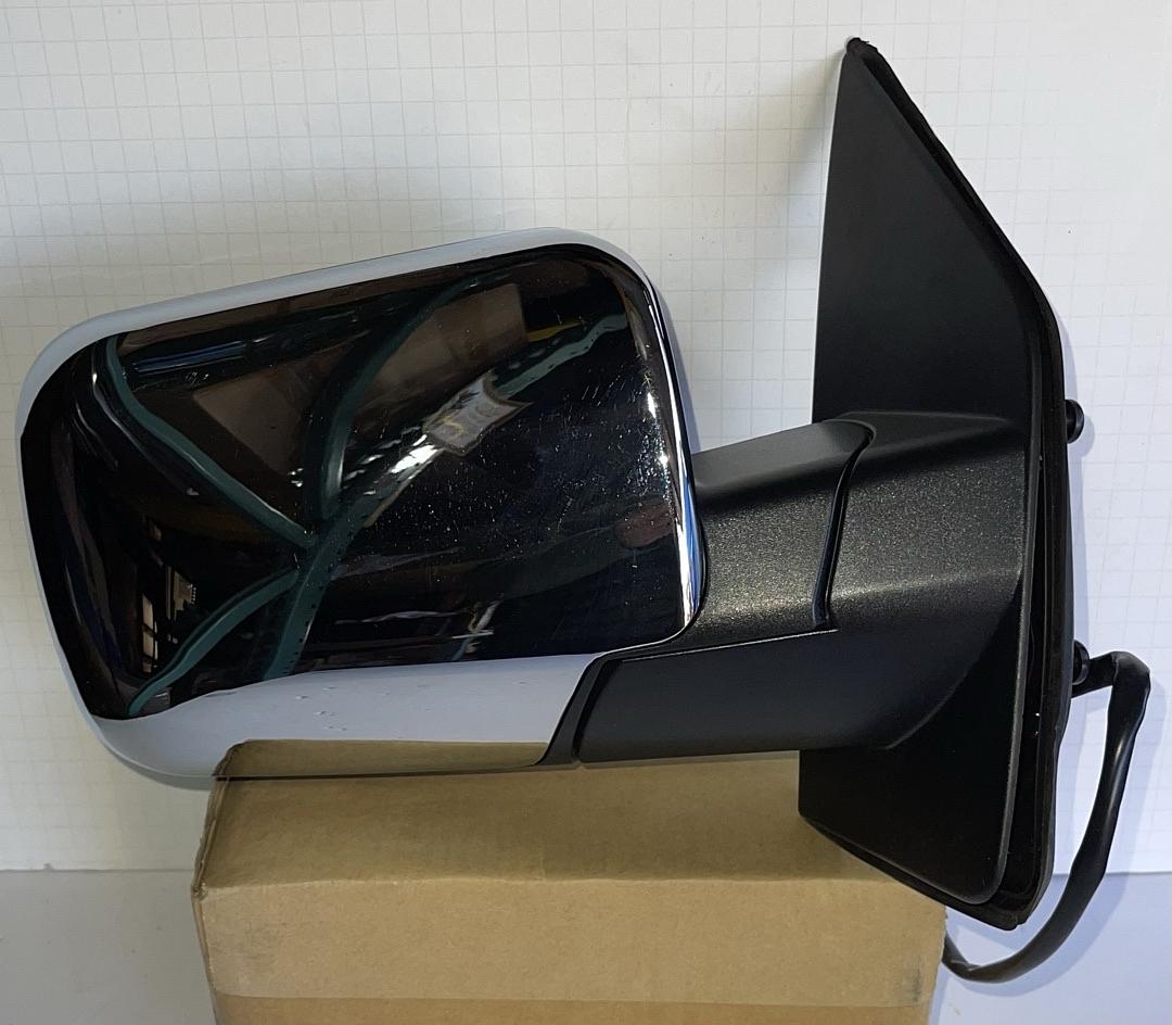 . Chrome Passenger Side Power / Heat Mirror for 04-10 Nissan Titan / Infiniti QX56. 05-15 Nissan Armada