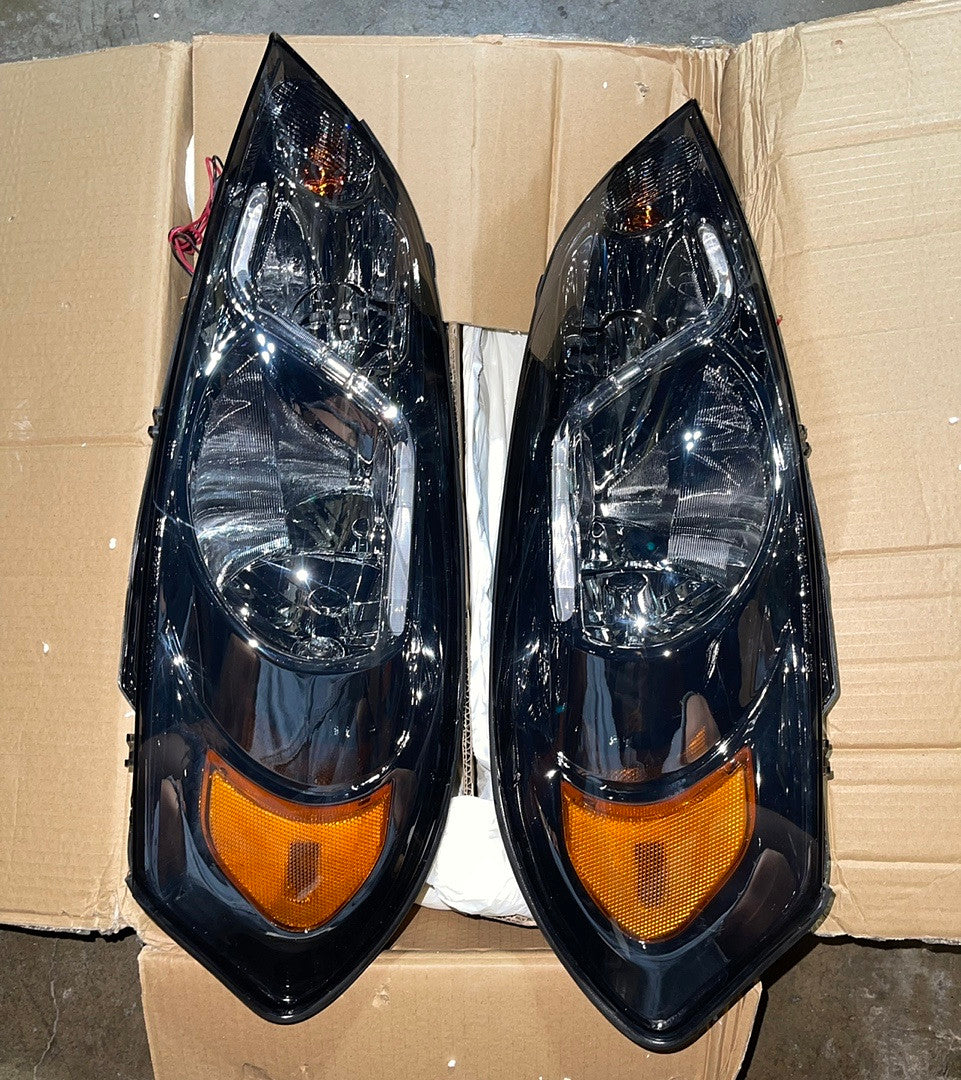 Chevy Impala LED Smoked Headlights for 2006 to 2013